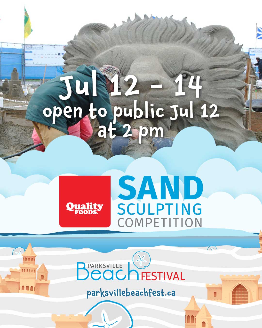 Quality Foods Sand Sculpting Competition - Parksville Beach Festival